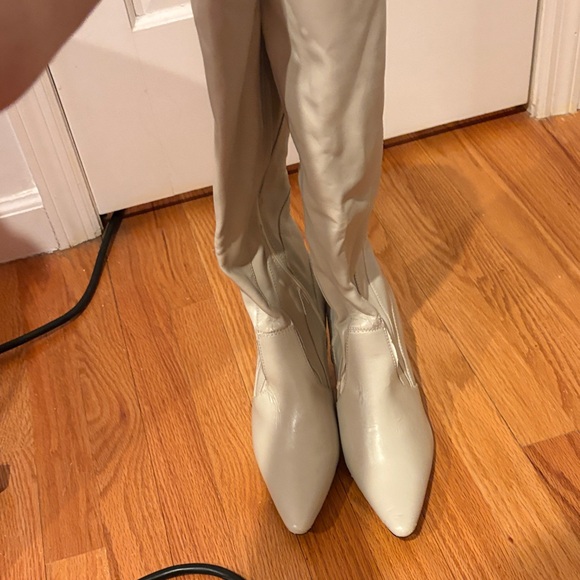 Style & Co. Shoes - Style & Co. Women's Cream Heeled Boots